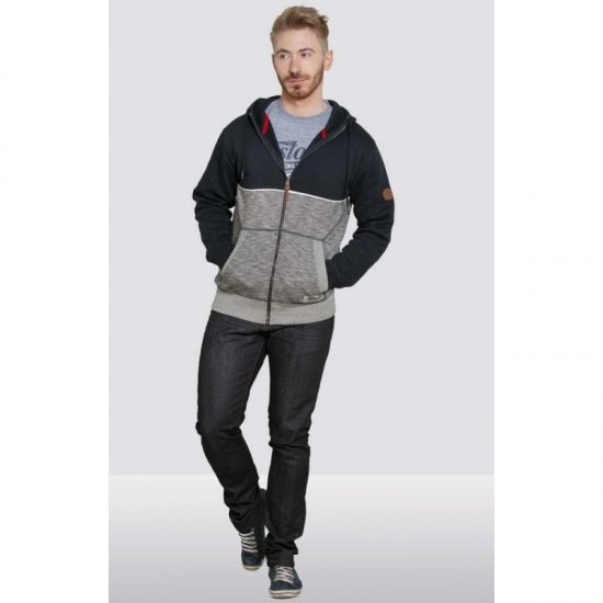 D555 Lamarsh Hoodie Navy - Pulovere & hanorace - Pulovere & Hanorace Bărbați Mărimi Mari