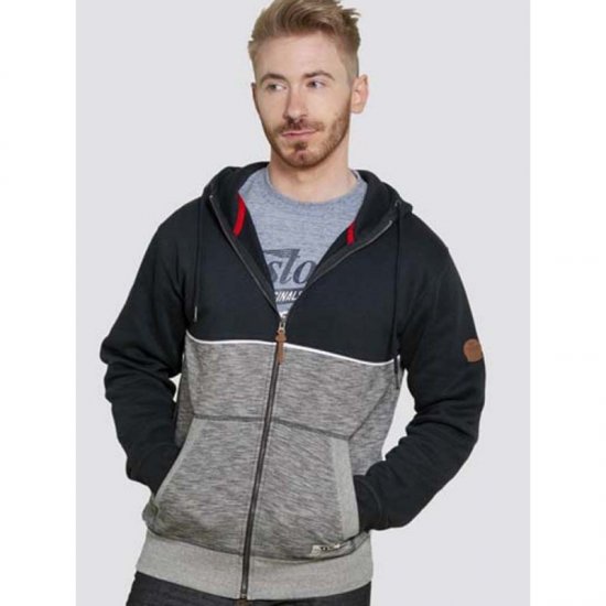 D555 Lamarsh Hoodie Navy - Pulovere & hanorace - Pulovere & Hanorace Bărbați Mărimi Mari