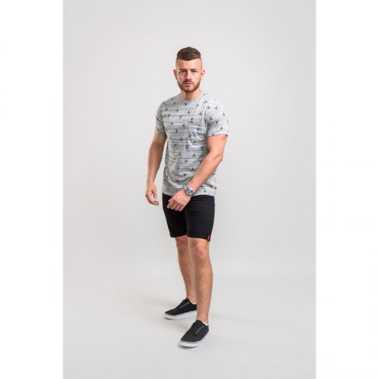 D555 Dario T-shirt Grey - Tricouri - Tricouri Bărbați Mărimi Mari
