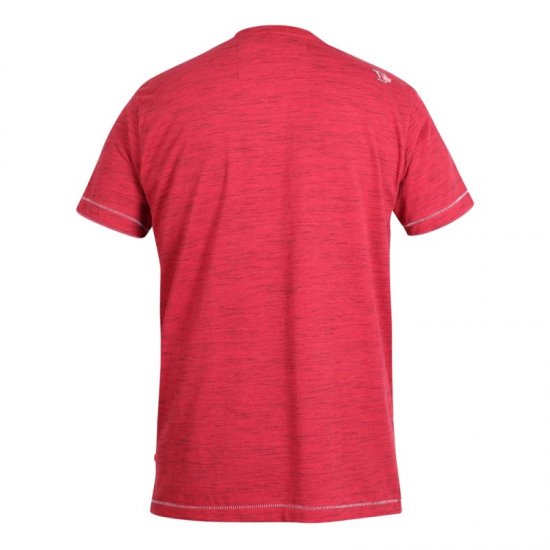 D555 Shelton T-shirt Red - Tricouri - Tricouri Bărbați Mărimi Mari