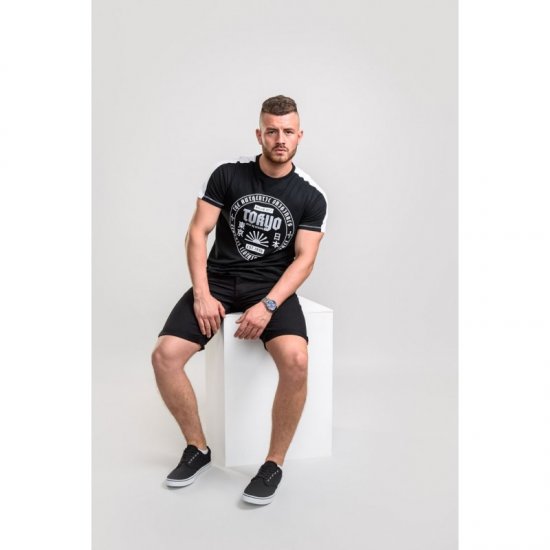 D555 Walton T-shirt Black - Tricouri - Tricouri Bărbați Mărimi Mari