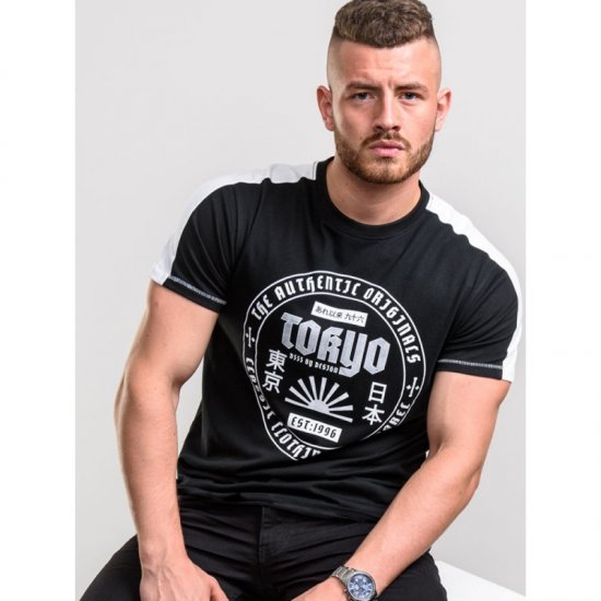 D555 Walton T-shirt Black - Tricouri - Tricouri Bărbați Mărimi Mari