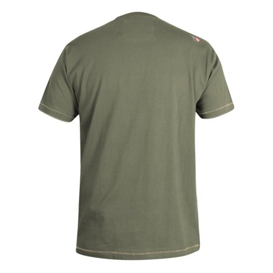 D555 Stanley T-shirt Khaki - Tricouri - Tricouri Bărbați Mărimi Mari