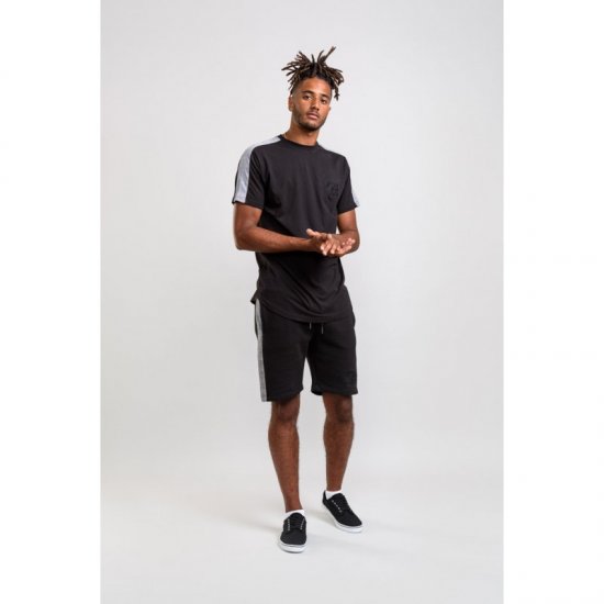 D555 Diaz T-shirt Black - Tricouri - Tricouri Bărbați Mărimi Mari