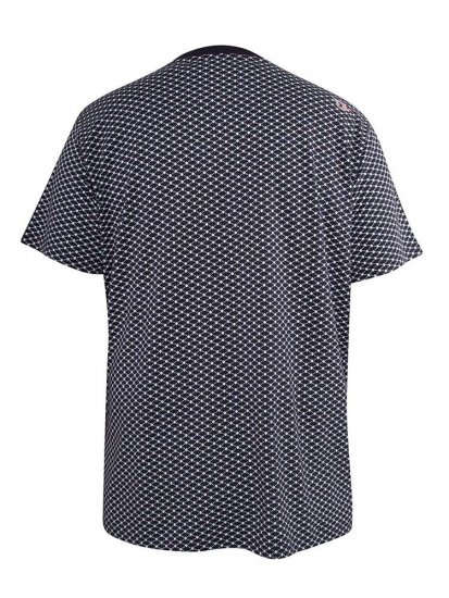 D555 Canton T-shirt Navy - Tricouri - Tricouri Bărbați Mărimi Mari