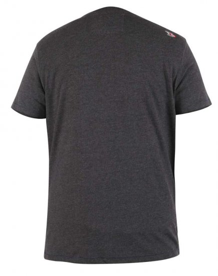D555 Hemford Printed T-Shirt - Tricouri - Tricouri Bărbați Mărimi Mari