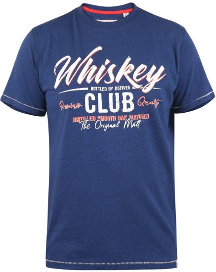 D555 ROSS Printed T-Shirt - Tricouri - Tricouri Bărbați Mărimi Mari