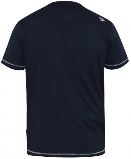 D555 DENTON Motorbike Printed T-Shirt - Tricouri - Tricouri Bărbați Mărimi Mari