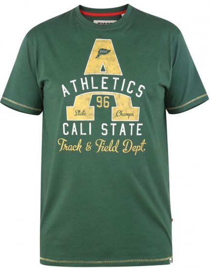 D555 TOVIL Printed T-Shirt - Tricouri - Tricouri Bărbați Mărimi Mari