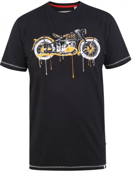 D555 ROCHESTER Printed T-Shirt - Tricouri - Tricouri Bărbați Mărimi Mari