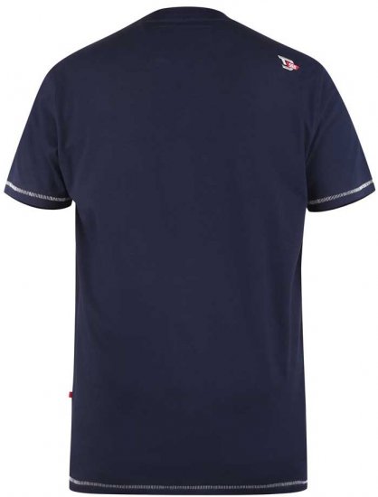 D555 PICKEMHAM Printed T-Shirt - Tricouri - Tricouri Bărbați Mărimi Mari