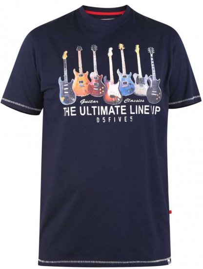 D555 PICKEMHAM Printed T-Shirt - Tricouri - Tricouri Bărbați Mărimi Mari