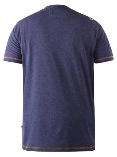 D555 DEBDEN NYC Night Skyline T-Shirt - Tricouri - Tricouri Bărbați Mărimi Mari