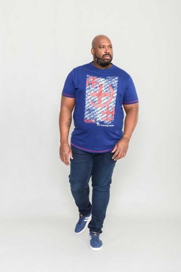D555 GOAL Coming Home Football T-Shirt - Tricouri - Tricouri Bărbați Mărimi Mari