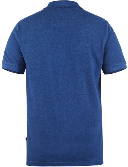 D555 WINCHESTER Blue Polo Shirt - Tricouri polo - Tricouri Polo Bărbați Mărimi Mari