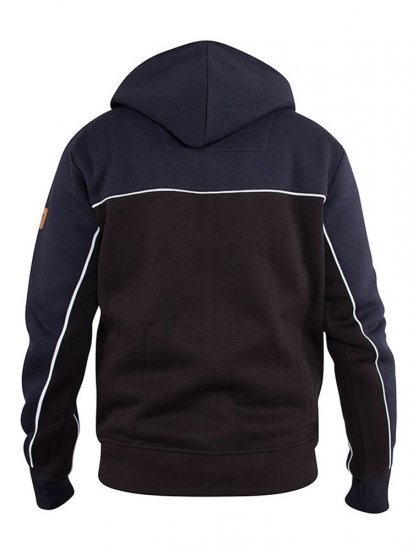 D555 Vincent Full Zip Hoody With Chest And Sleeve Piping Detail - Pulovere & hanorace - Pulovere & Hanorace Bărbați Mărimi Mari