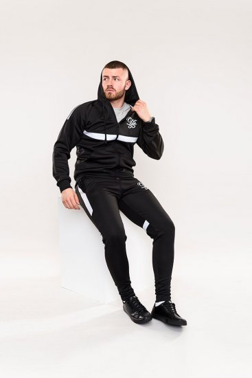 D555 Bristol Couture Zip Through Hoody Black - Pulovere & hanorace - Pulovere & Hanorace Bărbați Mărimi Mari
