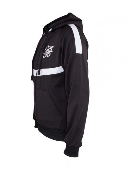 D555 Bristol Couture Zip Through Hoody Black - Pulovere & hanorace - Pulovere & Hanorace Bărbați Mărimi Mari