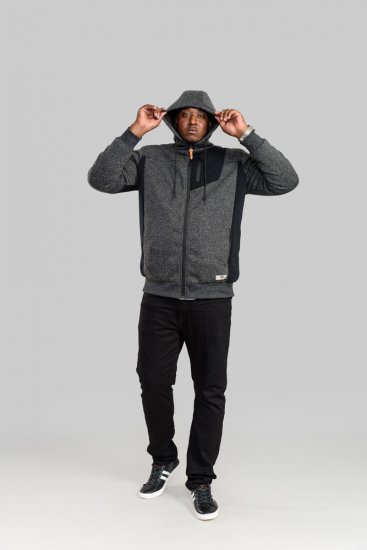 D555 Crofton Hoodie With Sherpa Lining - Pulovere & hanorace - Pulovere & Hanorace Bărbați Mărimi Mari