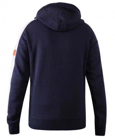 D555 Eaton Full Zip Hoodie Navy - Pulovere & hanorace - Pulovere & Hanorace Bărbați Mărimi Mari