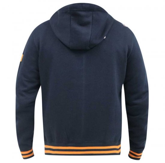 D555 Flanders Full Zip Hoody With Chest Print - Pulovere & hanorace - Pulovere & Hanorace Bărbați Mărimi Mari