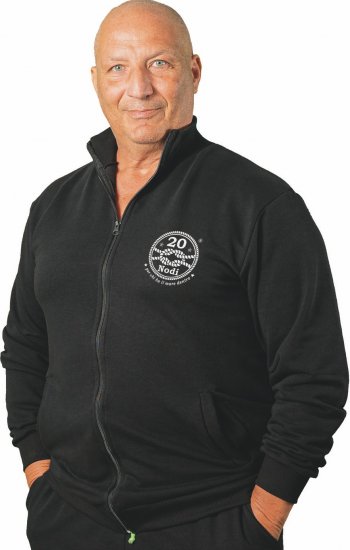 20 Nodi Grecale Gym Jacket Black - Pulovere & hanorace - Pulovere & Hanorace Bărbați Mărimi Mari