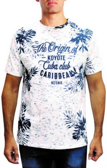 Forestal 701260E T-shirt White - Tricouri - Tricouri Bărbați Mărimi Mari