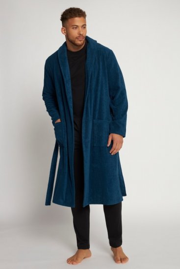 JP1880 Bathrobe Terry Navy - Halate baie/prosoape - Halate de Baie Bărbați Mărimi Mari