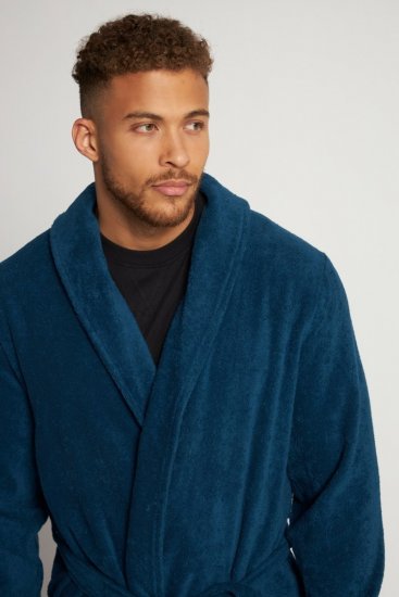JP1880 Bathrobe Terry Navy - Halate baie/prosoape - Halate de Baie Bărbați Mărimi Mari