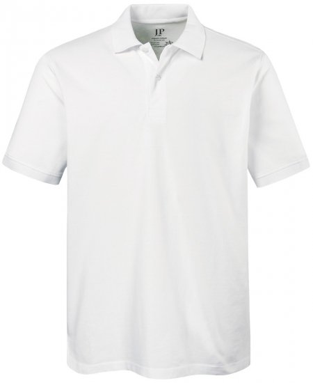 JP1880 702560 Tricou polo Albă - Tricouri polo - Tricouri Polo Bărbați Mărimi Mari