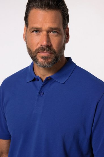 JP1880 702560 Tricou polo Albastru safir - Tricouri polo - Tricouri Polo Bărbați Mărimi Mari