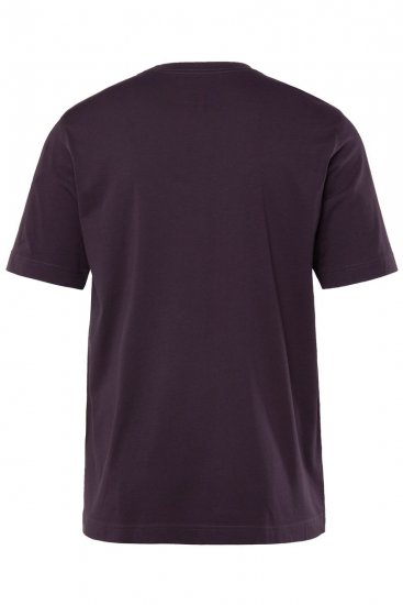 JP1880 702637 Tricou cu guler rotund set de 2 Violet închis/Neagră - Tricouri - Tricouri Bărbați Mărimi Mari