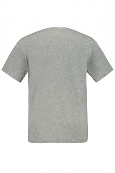 JP1880 702637 Tricou cu guler rotund set de 2 Gri melanj - Tricouri - Tricouri Bărbați Mărimi Mari