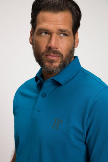 JP1880 704317 Tricou polo set de 2 Albastru turcoaz/Verde măsliniu - Tricouri polo - Tricouri Polo Bărbați Mărimi Mari