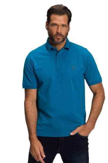 JP1880 704317 Tricou polo set de 2 Albastru turcoaz/Verde măsliniu - Tricouri polo - Tricouri Polo Bărbați Mărimi Mari