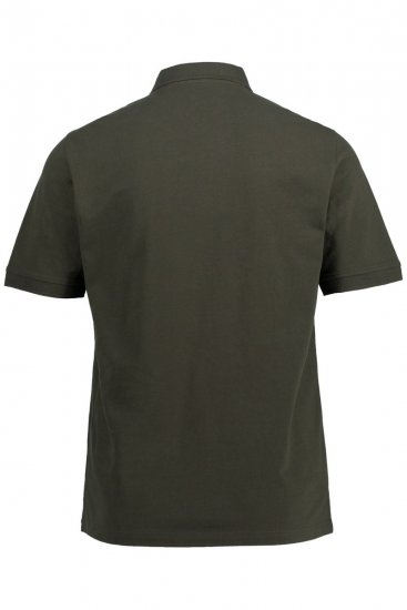 JP1880 704317 Tricou polo set de 2 Albastru turcoaz/Verde măsliniu - Tricouri polo - Tricouri Polo Bărbați Mărimi Mari