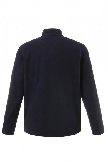 JP1880 705552 Jachetă din fleece cu guler înalt Bleumarin TALL - TALL geci - Jachete TALL pentru bărbați înalți