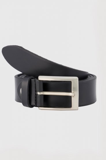 JP1880 706592 Curea din piele Neagră - Accesorii - Accesorii pentru bărbați