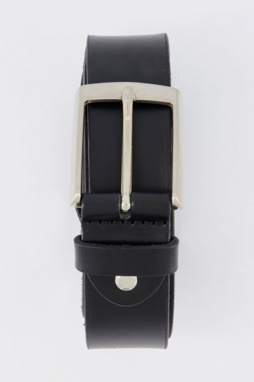 JP1880 706592 Curea din piele Neagră - Accesorii - Accesorii pentru bărbați