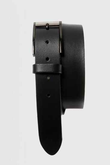 JP1880 707865 Curea din piele Neagră - Accesorii - Accesorii pentru bărbați