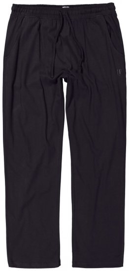 JP1880 708406 Pantaloni de pijama Neagră - Lenjerie intimă & costum baie - Lenjerie Intimă Bărbați Mărimi Mari