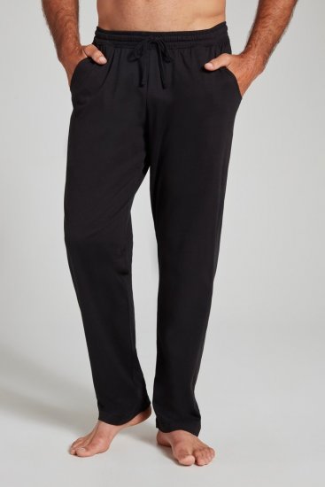 JP1880 708406 Pantaloni de pijama Neagră - Lenjerie intimă & costum baie - Lenjerie Intimă Bărbați Mărimi Mari