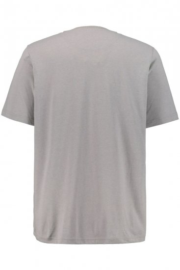 JP1880 708420 Tricou Henley set de 2 Gri melanj - Tricouri - Tricouri Bărbați Mărimi Mari
