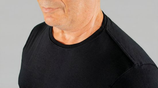 20 Nodi Mezzogiorno Sports T-Shirt Black - Tricouri - Tricouri Bărbați Mărimi Mari