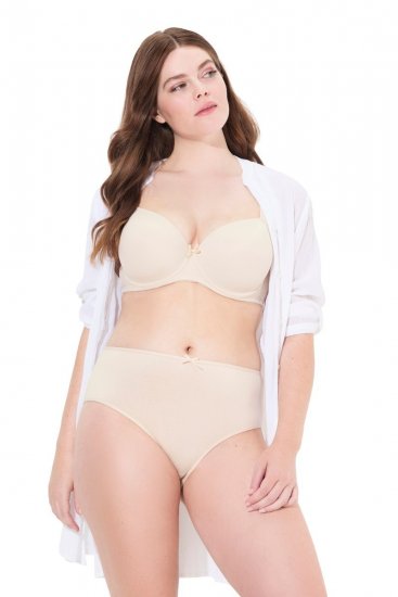 Ulla Popken 710201 Chiloți set de 5 Bej - Chiloți - 