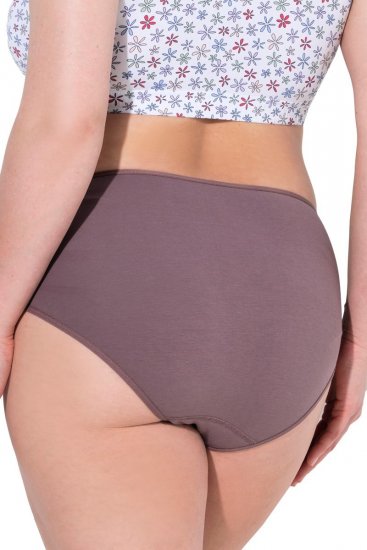 Ulla Popken 710201 Chiloți set de 5 Maro - Chiloți - 