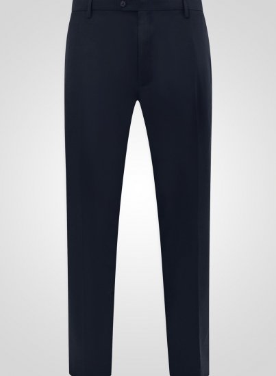 D555 Ted 4 Way Stretch Tailored Trouser Albastru marin - Costume - Costume Bărbați mărimi mari