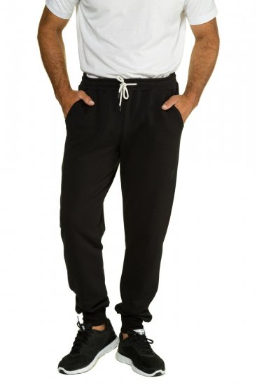 JP1880 714277 Pantaloni de trening Neagră - Pantaloni trening - Pantaloni Trening Bărbați Mărimi Mari