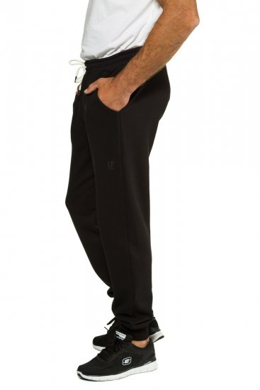 JP1880 714277 Pantaloni de trening Neagră - Pantaloni trening - Pantaloni Trening Bărbați Mărimi Mari