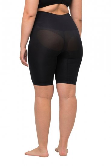 Ulla Popken 714677 Pantaloni scurți modelatori Neagră - Lenjerie modelatoare - 